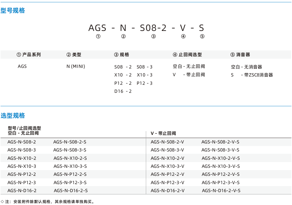 AGS-N系列