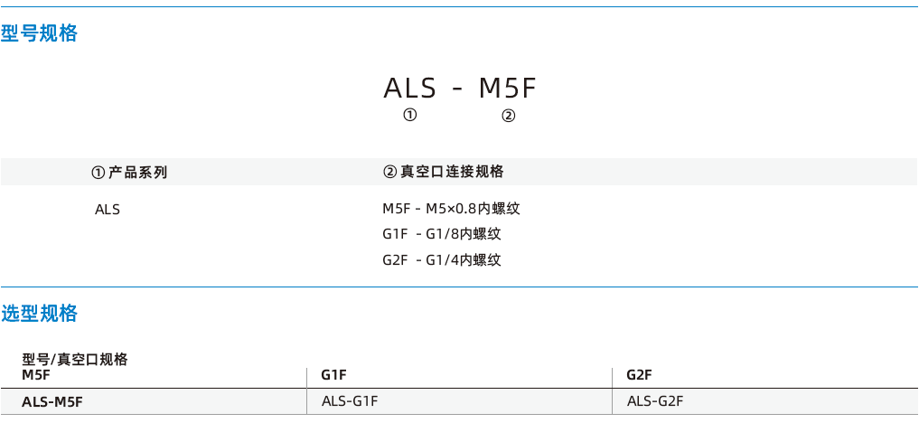  ALS系列