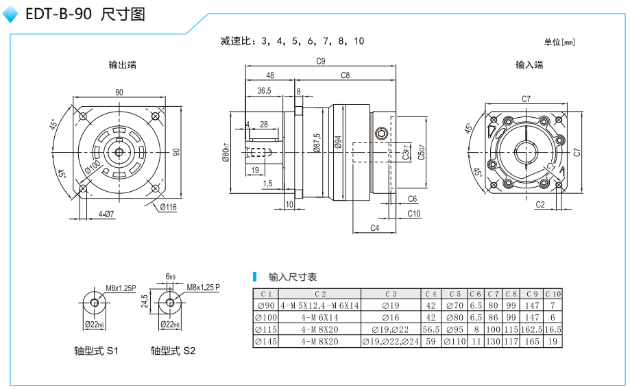 行星減速機