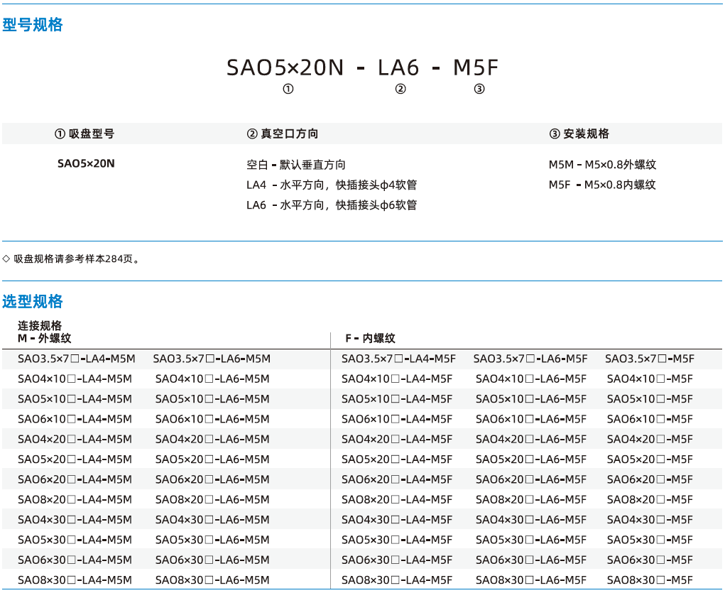 SAO系列+安裝支桿-橢圓扁平吸盤